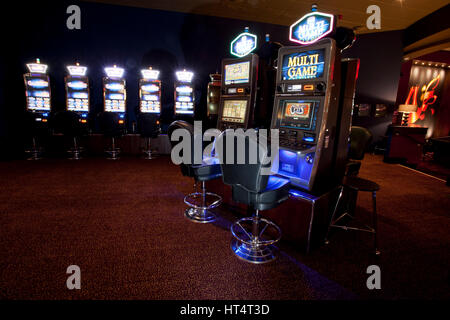 Interieur Foto von Grosvenor Casino, Didsbury, Manchester Stockfoto