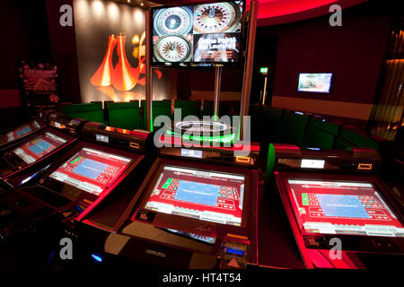 Interieur Foto von Grosvenor Casino, Didsbury, Manchester Stockfoto