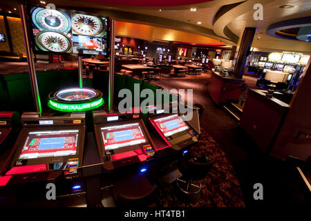 Interieur Foto von Grosvenor Casino, Didsbury, Manchester Stockfoto