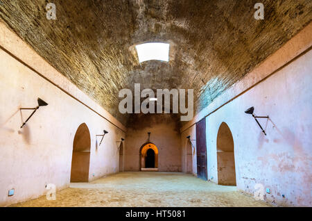 Marstall und Kornkammern des Moulay Ismail, Meknes Stockfoto