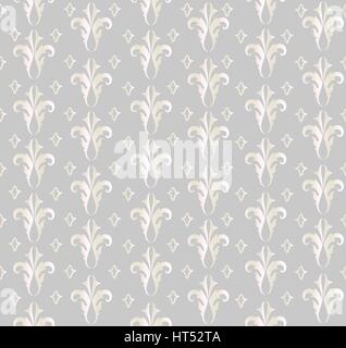 Nahtlose Blumenmuster. Abstrakte floralen Ornament. Brocade Textur Stock Vektor