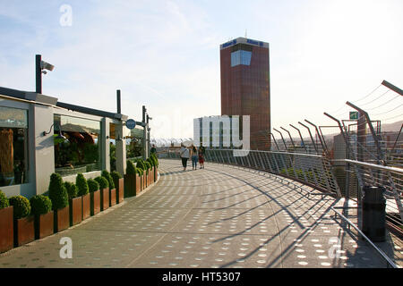 Stierkampfarena Arenas de Barcelona, Spanien Stockfoto