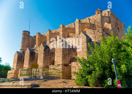 Sinan Pasha Moschee, ehemals Kirche St. Peter und Paul. Famagusta, Zypern. Stockfoto