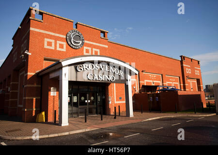 Grosvenor Casino, Salford, UK Stockfoto