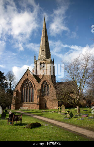 St. Alphege Kirche, Solihull, West Midlands, England, UK Stockfoto