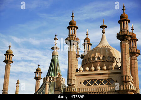 Royal Pavillon Brighton Sussex UK Stockfoto