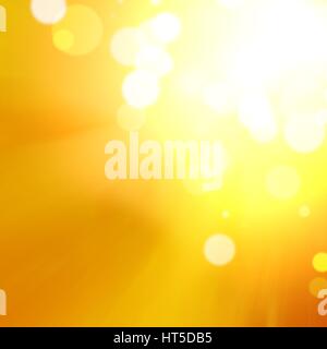 Zusammenfassung Hintergrund mit Bokeh-Leuchten Stockfoto