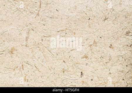 Maulbeerpapier mit getrockneten Grass Textur als Hintergrund verwendet. Stockfoto