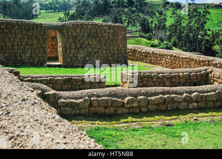 Haus der Auserwählten.  Inka-Ruinen.  Ingapirca.  Ecuador Stockfoto