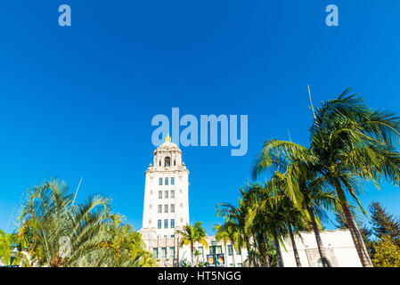 Rathaus von Beverly Hills in Kalifornien Stockfoto