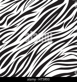 Zebra Hintergrund Farbsymbol Stock Vektor