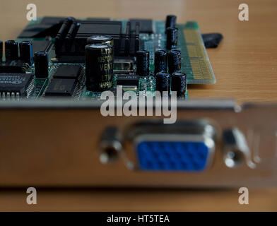 Grafikkarte Stockfoto