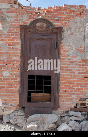 Bodie State Park sind die Überreste von Bodie, eine Silber- und Kupfermünzen Bergbaustadt in der östlichen kalifornischen Wüste. Stockfoto