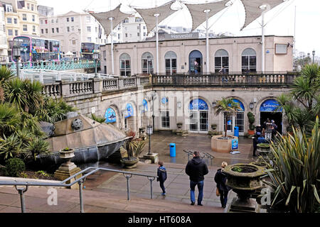 Das Sealife Centre in Brighton ist das weltweit älteste Aquarium und wurde 1872 von Eugenius Birke Stockfoto