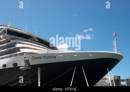 Ms Queen Victoria am Circular Quay Sydney Australien günstig Stockfoto