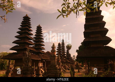 Pura Taman Ayun Tempel in Mengwi auf der Insel Bali in Indonesien in Südostasien Stockfoto