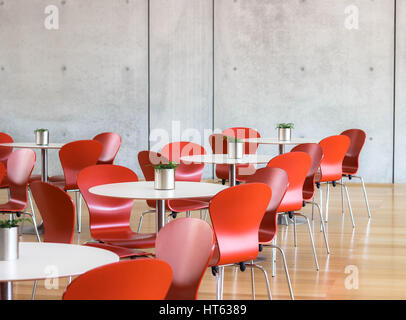 Das Café. Stockfoto