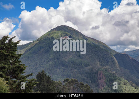 Blick auf den Cerro De Guadalupe von Monserrate Stockfoto