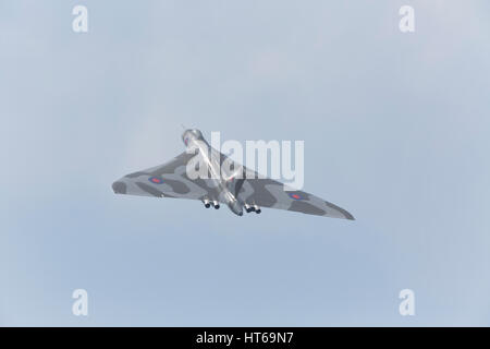 Farnborough Airshow 2014: Vulcan Bomber Stockfoto