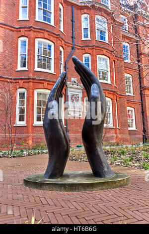 Inner Temple und der Middle Temple. Der Kern des Viertels liegt in der City of London und besteht aus zwei Inns Of Court Stockfoto