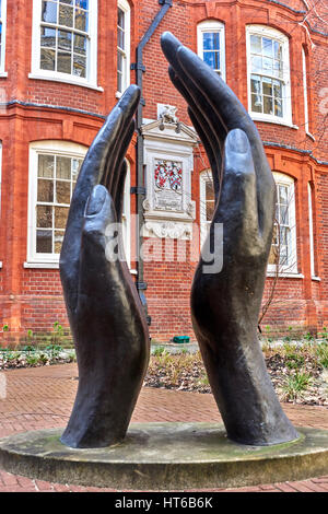 Inner Temple und der Middle Temple. Der Kern des Viertels liegt in der City of London und besteht aus zwei Inns Of Court Stockfoto