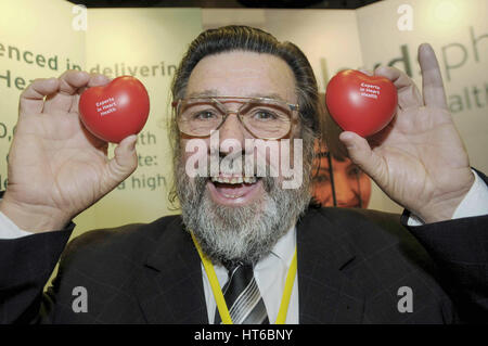 Komiker Schauspieler Ricky Tomlinson. Shrewsbury zwei. Gebäude-Streik-Führer Stockfoto