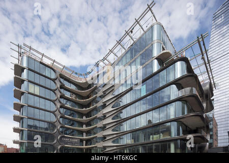 520 West 28th Street Eigentumswohnung Residenzen, entworfen von Zaha Hadid Stockfoto