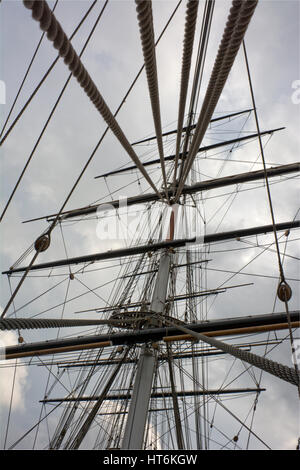 Cutty Sark, Tee-Clipper Stockfoto