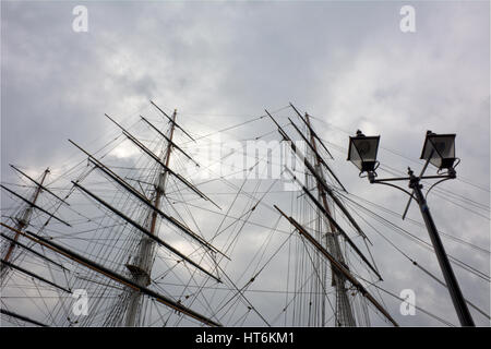 Cutty Sark, Tee-Clipper Stockfoto