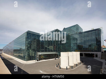 Jacob K. Javits Convention Center, Manhattan, New York City, USA Stockfoto