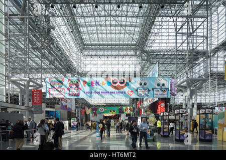 American International Toy Fair, Jacob K. Javits Convention Center, Manhattan, New York City, USA Stockfoto