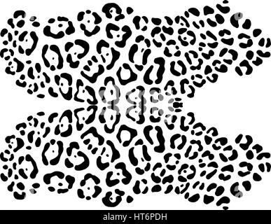 Vektor Hintergrund der Haut Leopardenmuster Stock ...