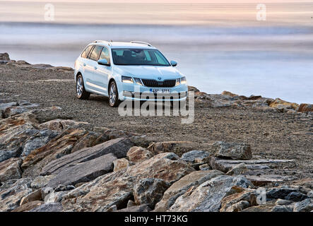 SKODA OCTAVIA III, Facelift 2017 Stockfoto