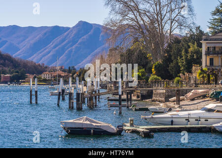 Lenno, Comer See, Lombardei Region, Italien Stockfoto