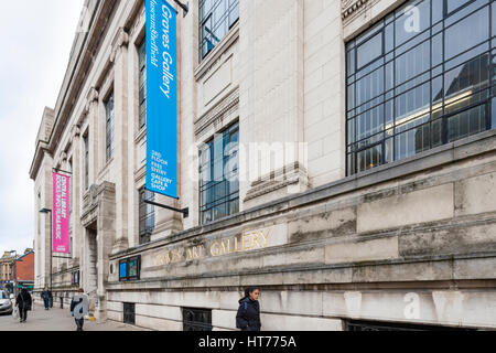 Graves Kunstgalerie und Zentralbibliothek in Sheffield, England, Vereinigtes Königreich Stockfoto