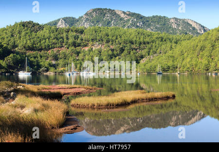 Orhaniye, Bozburun Halbinsel, Türkei Stockfoto