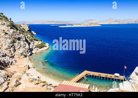 Phoenix Strand, Bozburun Halbinsel, Türkei Stockfoto