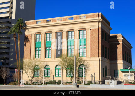 Der Mob Museum, Geschaeftsviertel, Las Vegas, Nevada, USA Stockfoto