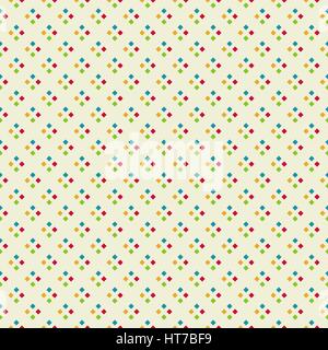 Nahtlose Muster. Abstrakte Farbe Hintergrund. Leuchtend bunte Textur mit sich regelmäßig wiederholenden geometrische Elemente, Formen, Pixel, Plätze, Leuchtschrifte Stock Vektor