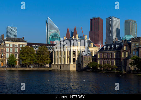 Königliche Gemäldegalerie Mauritshuis und vom Binnenhof, den Haag, Niederlande, Europa Stockfoto