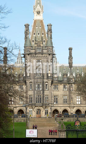 Fettes College in Edinburgh New Town ist die Schule wo Tony Blair ausgebildet wurde. Stockfoto