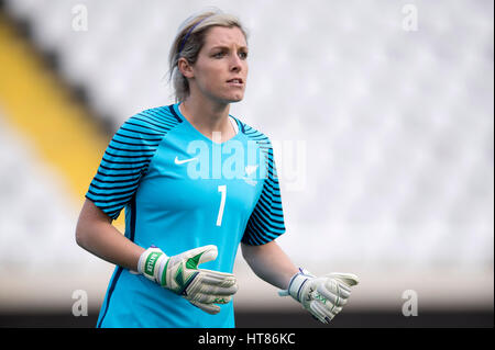 Nicolsia, Zypern. 3. März 2017. Erin Nayler (NZL) Fußball: Zypern Frauen WM 2017 Gruppe B match zwischen Österreich 3: 0 Neuseeland im GSP-Stadion in Nicolsia, Zypern. Bildnachweis: Maurizio Borsari/AFLO/Alamy Live-Nachrichten Stockfoto