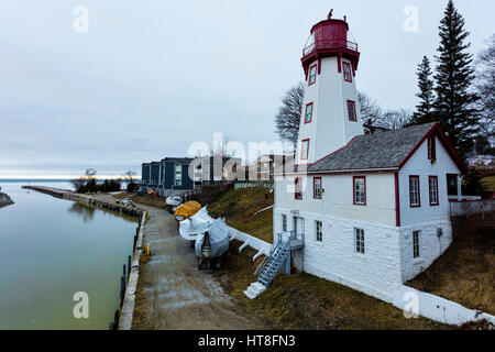 Kincardine Leuchtturm, Ontario, Kanada Stockfoto