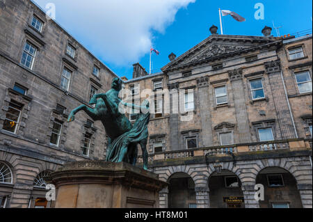 Die Stadt Kammern auf der royal Mile Edinburgh. Stockfoto