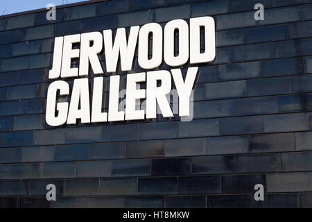 Das preisgekrönte Jerwood Galerie home, Jerwood Sammlung des 20. Jahrhunderts & 21. Jahrhundert der modernen und zeitgenössischen britischen Kunst, Hastings, UK Stockfoto