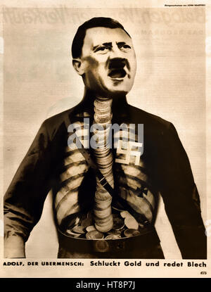 Adolf Hitler - Nazi-Deutschland Berlin Zweiter Weltkrieg Stockfoto