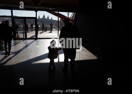 Arenas de Barcelona, Katalonien, Spanien Stockfoto