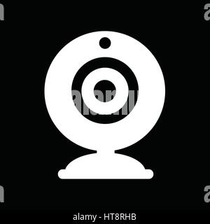 Webcam-Icon-Illustration-design Stock Vektor