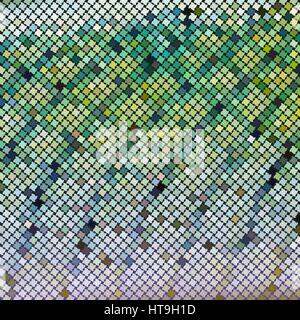 Mosaik Schlangenhaut Stock Vektor