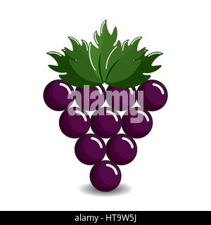 Traube-Symbolbild Stock Vektor